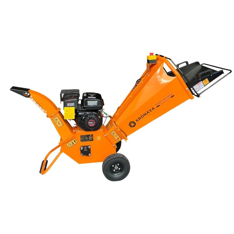 Tocător de crengi pe benzină Kronava RNA650 – 4000 W, 4 timpi, diametru tocare 100 mm – Putere și independență totală pentru grădină, livadă sau șantier! [4]