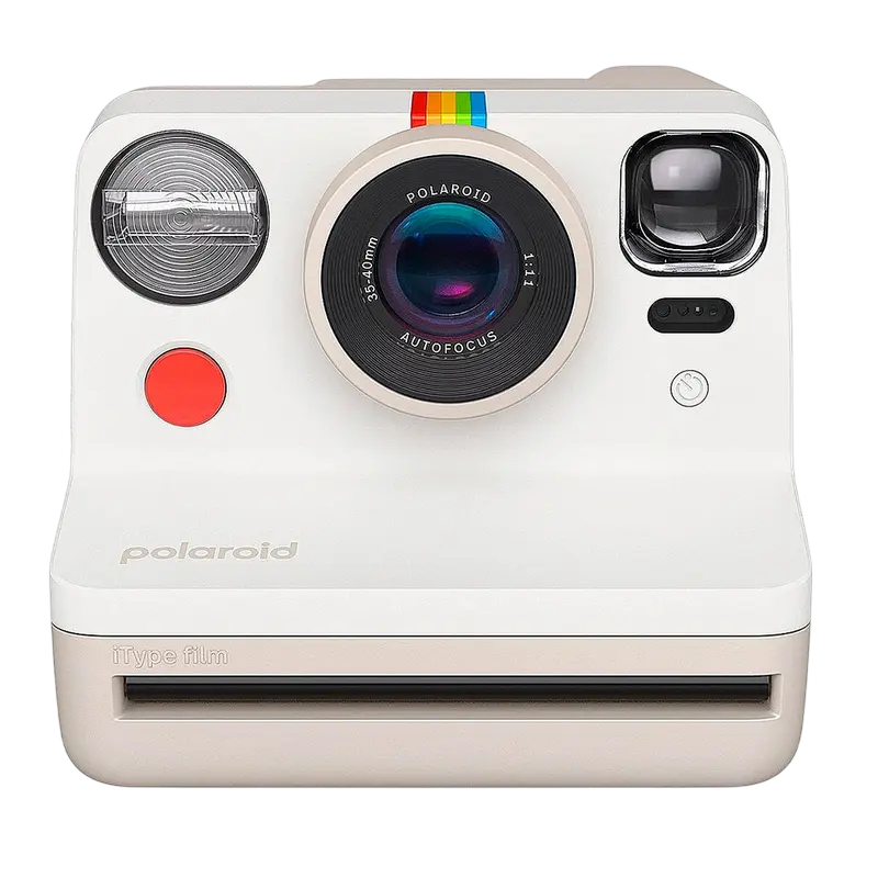 Polaroid Now Поколение 2 - Моментальная Камера (Vintage White) [1]