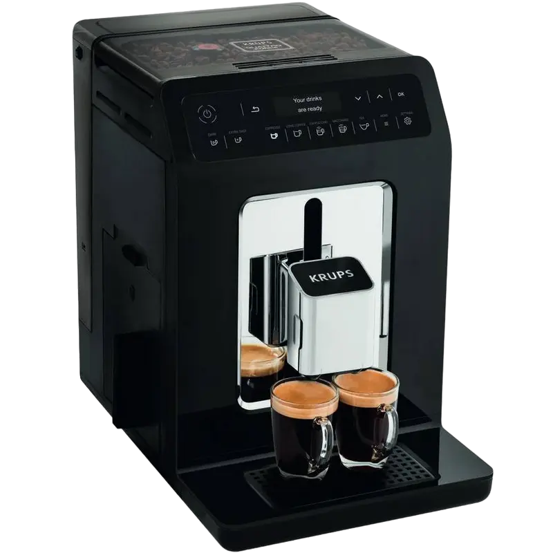 Кофеварка Krups EA890810, Черная [3]