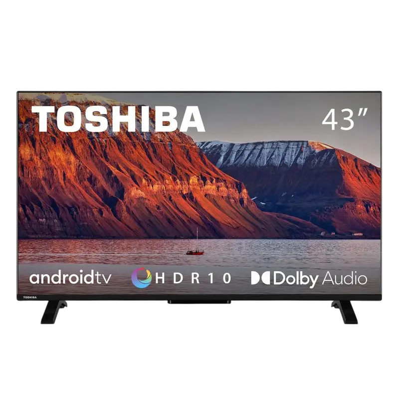 LED SMART TV Toshiba 43LA2363DG 43" FHD Android TV Черный [1]