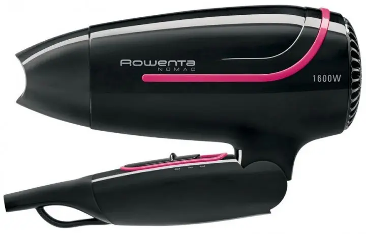 Uscător de păr compact Rowenta Nomad CV3323F0, 1600 W, Negru [5]