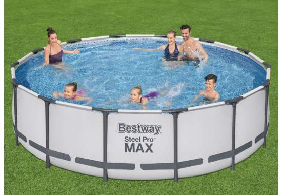 Piscină cu Cadru Bestway 56950 Steel Pro Max – 427 x 107 cm, cu Filtru și Tentuță [2]