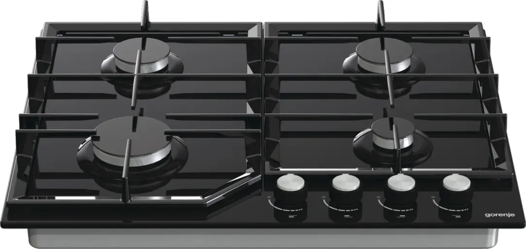 Plită pe Gaz Incorporabilă Gorenje GT 641 KB, Sticlă Neagră Călită [2]