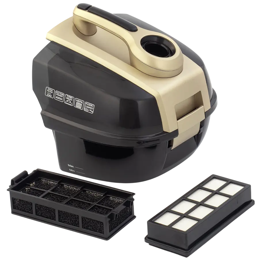 Aspirator VITEK VT-8100, Auriu | Negru [6]