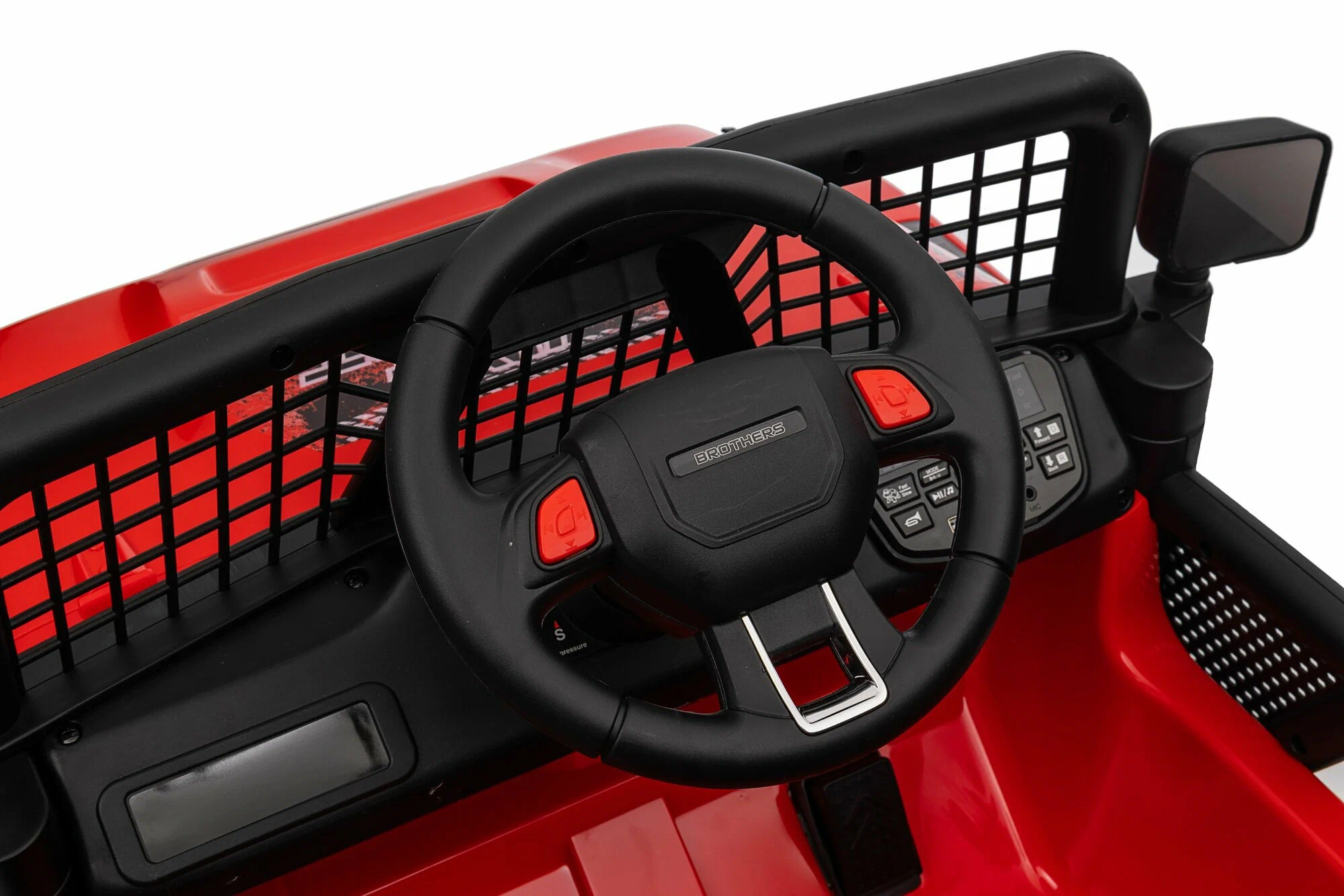 Детский электромобиль Jeep Rubicon MX637/2, Красный – стиль и мощь для юных водителей [24]
