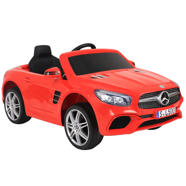 Электромобиль MERCEDES-BENZ SL500 12V7Ah, мотор 390x2, колёса EVA – спортивный стиль и комфорт для юных гонщиков [4]