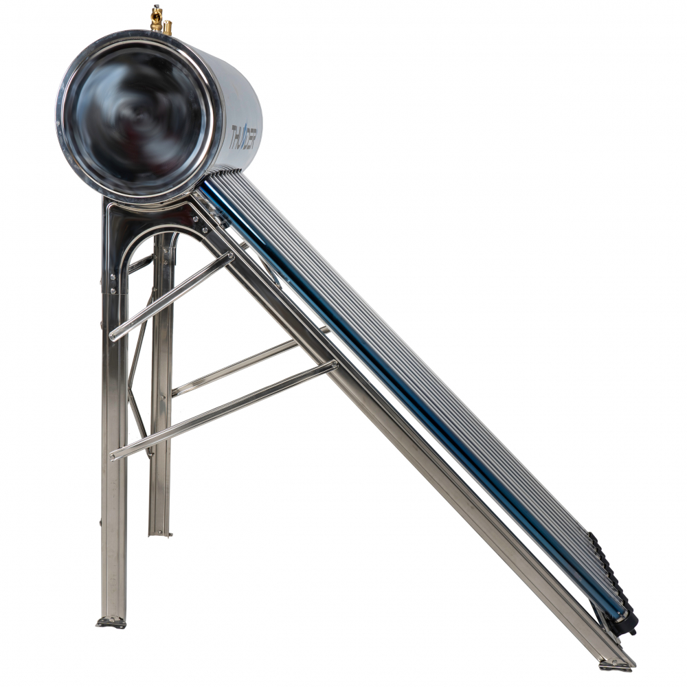 Прессуризированная солнечная система THUNDER – 100 л с контроллером и Heat-Pipe | Эффективность круглый год [3]