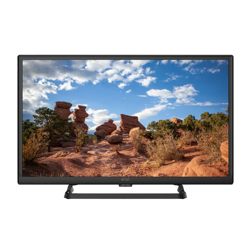 24" LED SMART TV KIVI 24H710QB, 1366x768 HD, Google TV, Чёрный [2]