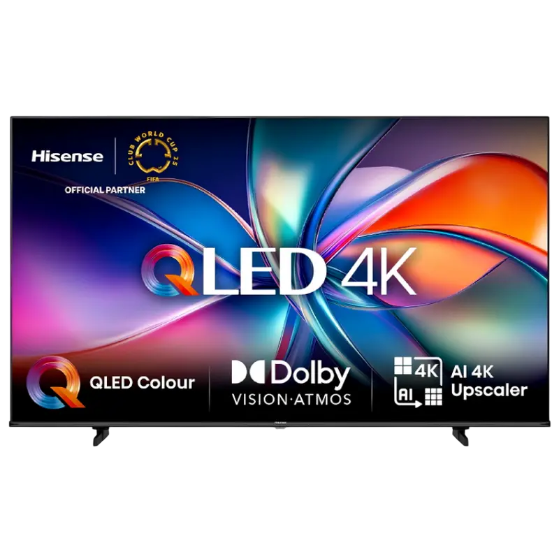 55" QLED SMART TV Hisense 55E7Q 4K UHD VIDAA U9 Черный [1]