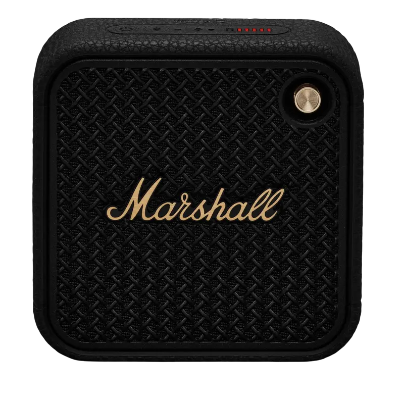 Ультрапортативная Bluetooth Колонка Marshall Willen II (Черный | Латунь) [1]