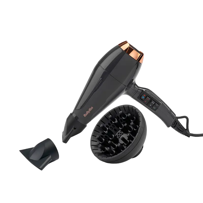 Uscător de păr BaByliss 6719DE, 2200W, Negru [3]