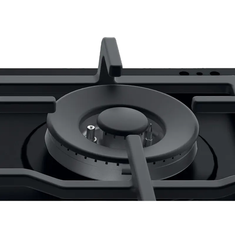 Plită pe Gaz Incorporabilă Whirlpool TKRL 661 NB, Email Negru cu Grătare din Fontă [4]