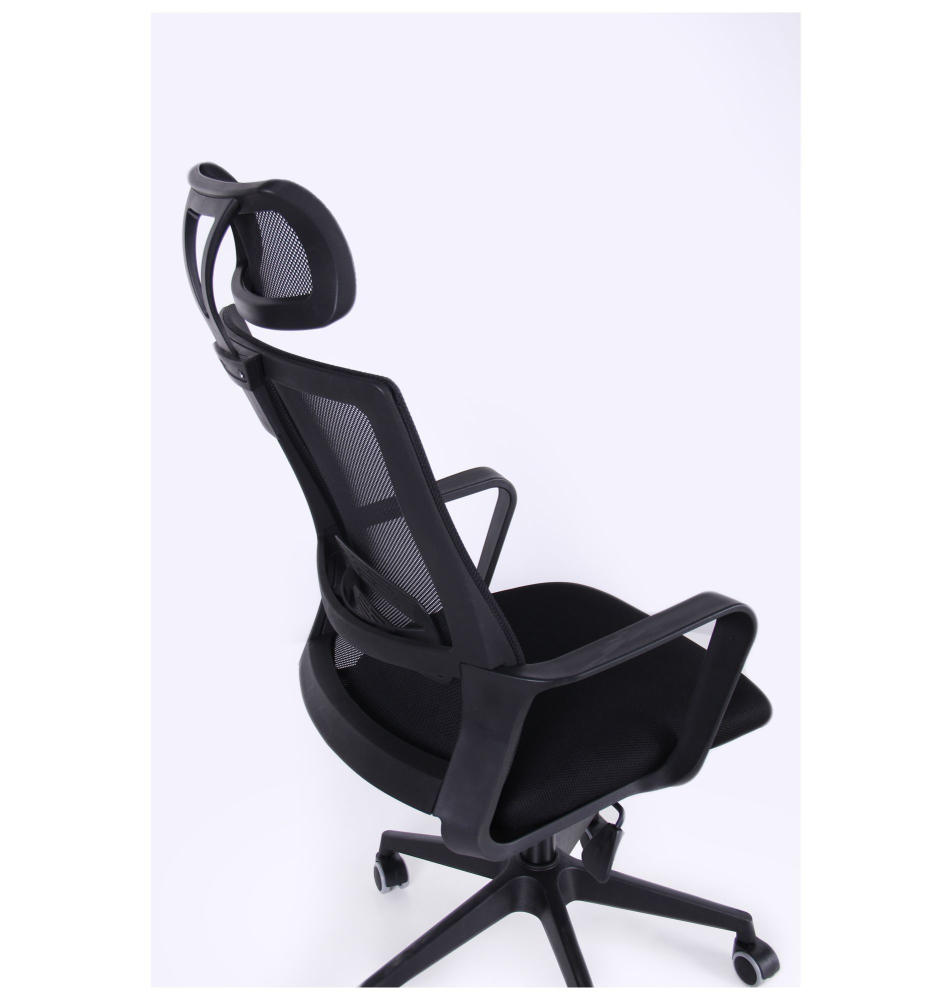 Fotoliu de birou AMF Matrix HR Black [7]