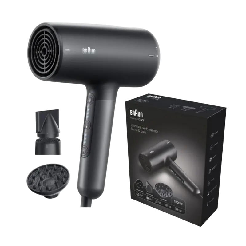 Uscător de păr Braun AD4.2, 2100W, Negru [2]
