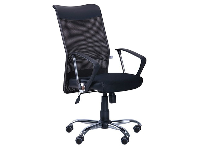 Fotoliu de birou AMF Aero HB Black [1]