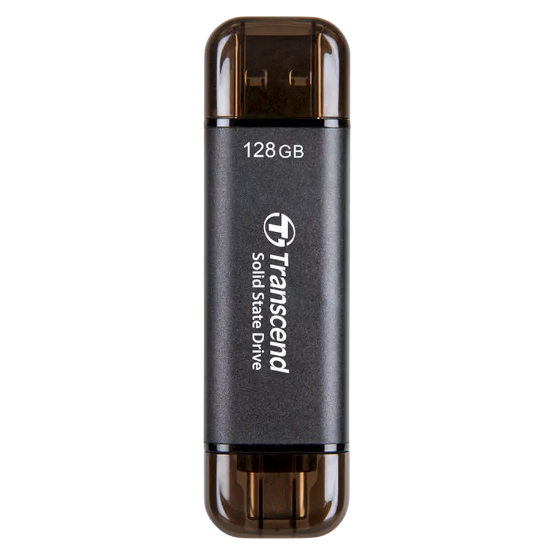Внешний портативный SSD Transcend ESD310C, 128 ГБ, Черный (TS128GESD310C) [2]
