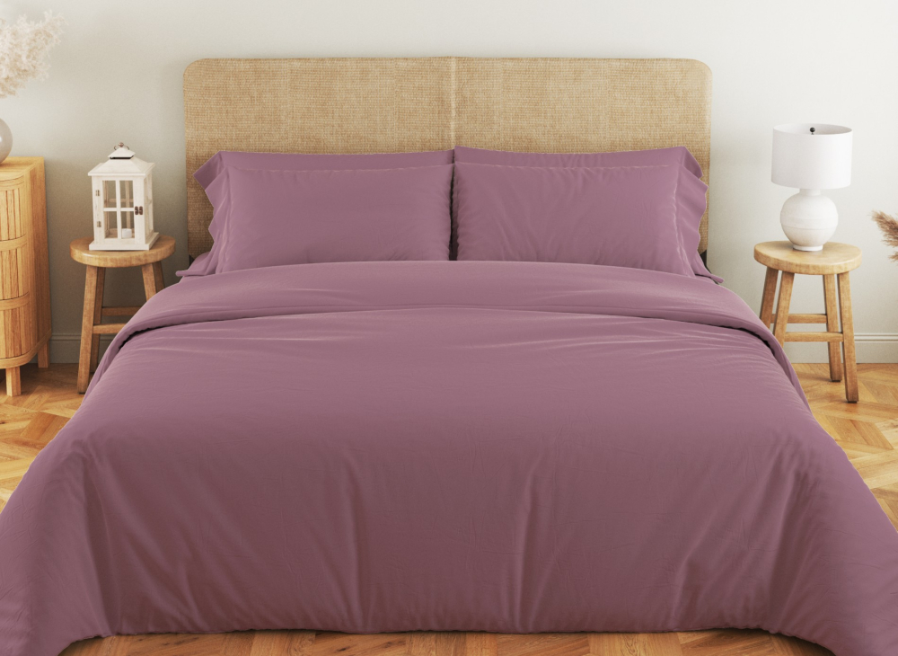 Set de lenjerie pentru pat Relaxe Home Soft Dreams 200 x 220 cm Dark Powder [1]