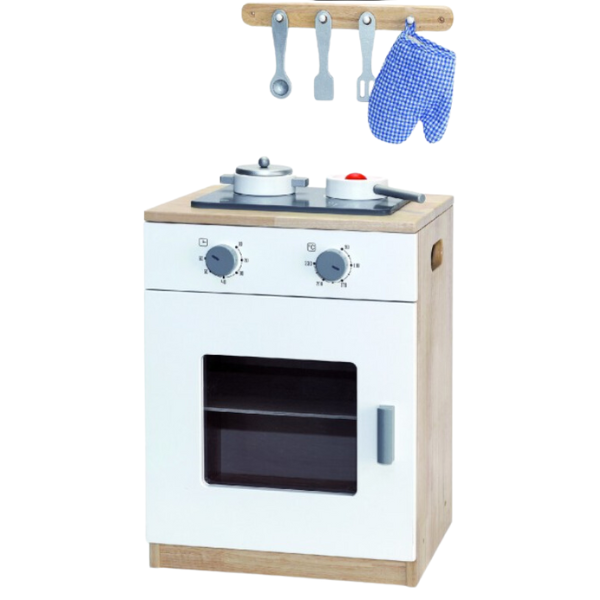 Aragaz din lemn cu accesorii VIGA – Bucătăria perfectă pentru micii maeștri bucătari! [1]