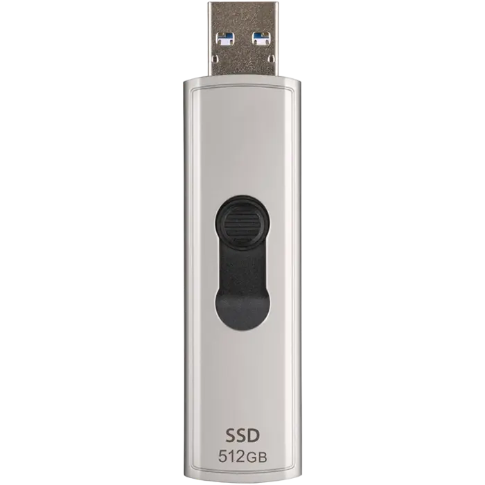 Внешний портативный SSD Transcend ESD320A, 512 ГБ, Серый (TS512GESD320A) [1]