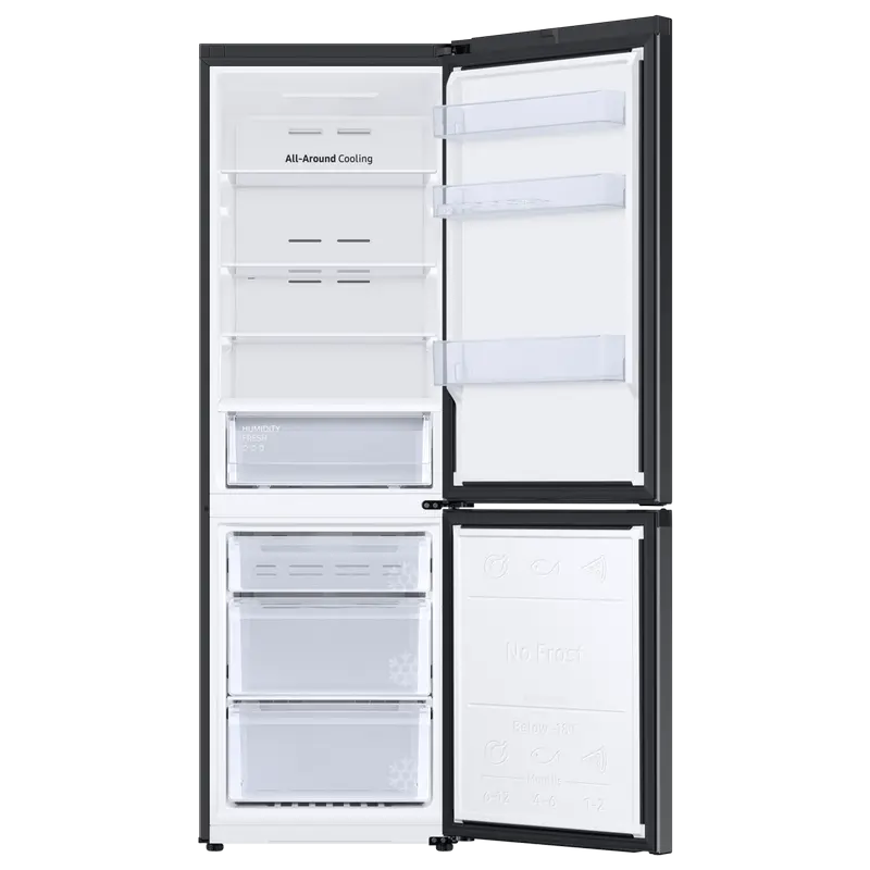 Холодильник Samsung RB34C600EBN/EF, Черный [3]
