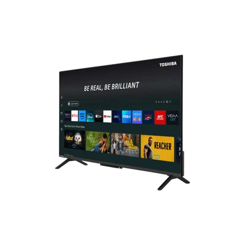 LED SMART TV Toshiba 43UV1563DG 43" 4K UHD VIDAA U OS Черный [2]