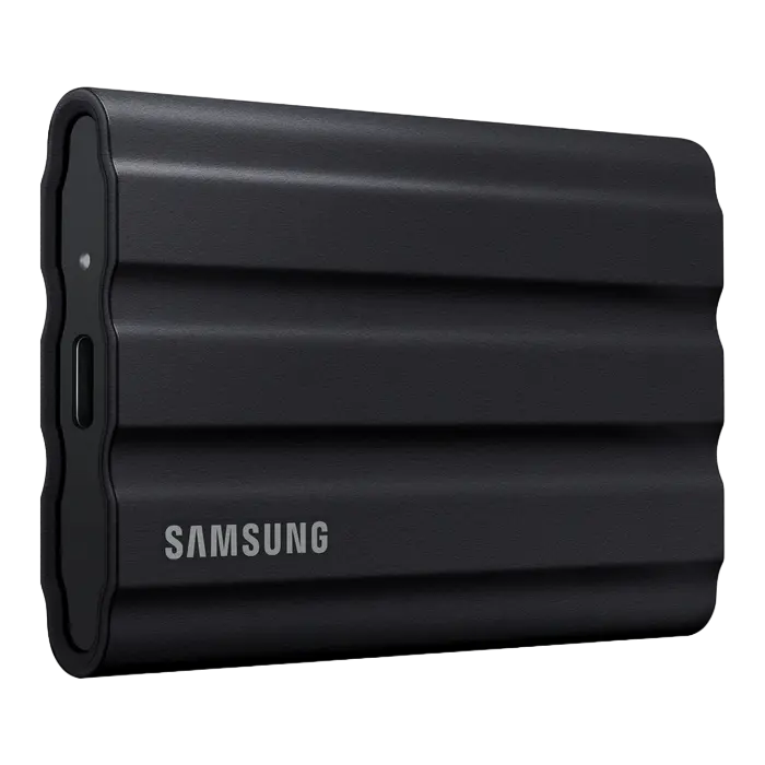 Внешний портативный SSD Samsung Portable SSD T7 Shield, 2 ТБ, Черный (MU-PE2T0S/WW) [1]