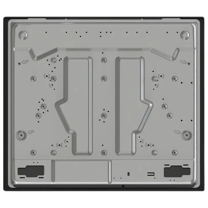 Plită pe Gaz Incorporabilă Gorenje GW 642 CLB, Inox Negru cu Arzător WOK [3]
