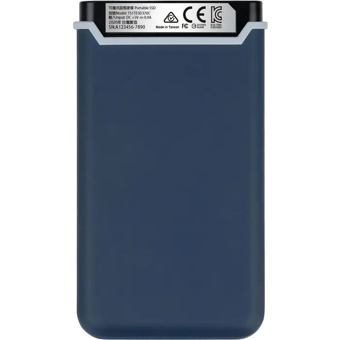 Внешний портативный SSD Transcend ESD370C, 1 ТБ, Синий (TS1TESD370C) [2]