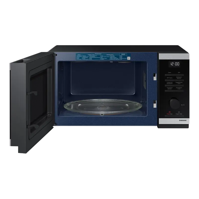 Печь микроволновая Samsung MG23DG4524ATE2, Черная [3]