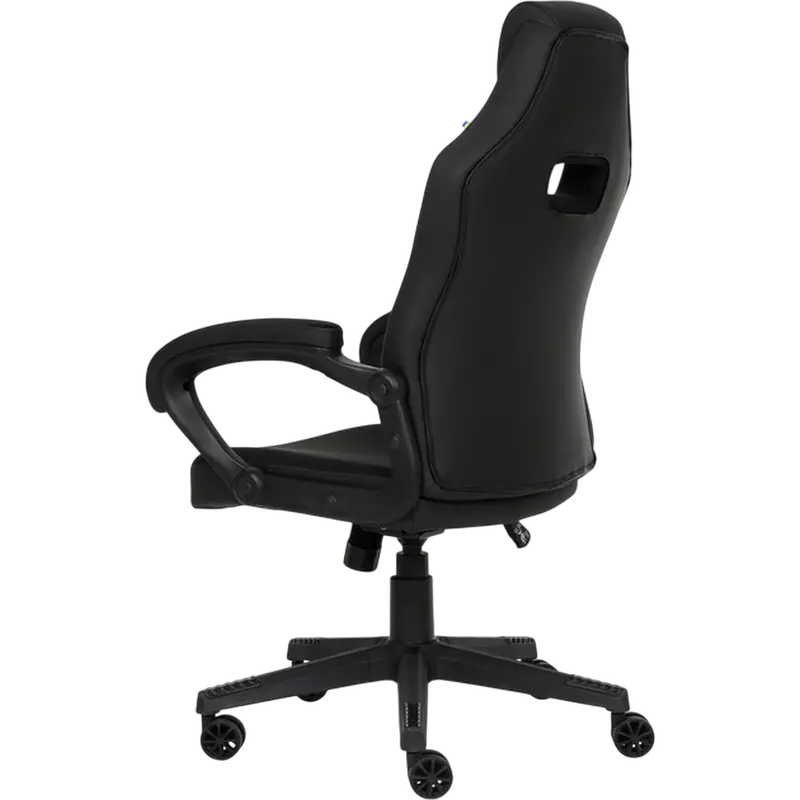 Scaun Gaming HATOR Flash, Țesătură, PU Piele, Alcantara Black [6]
