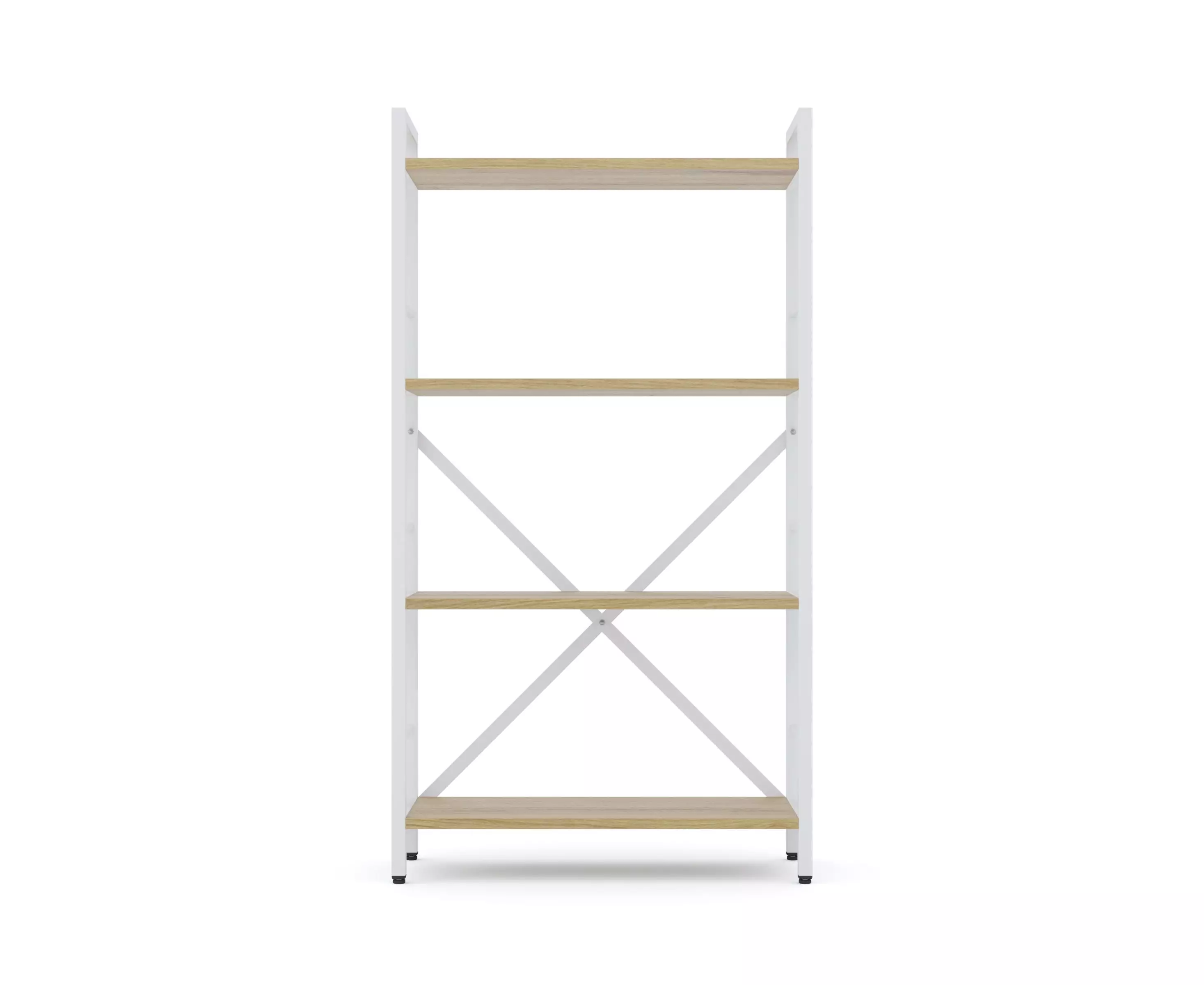 Raft metalic Nex Loft 1100x600x240 mm – organizare eficientă și design elegant White/Oak Artisan [3]