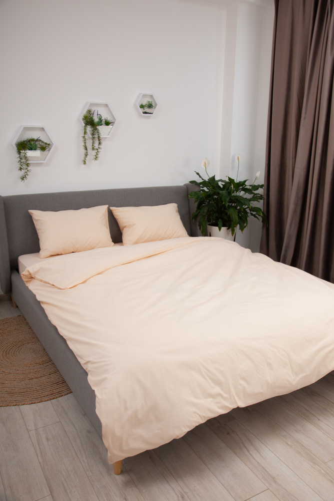 Set de lenjerie pentru pat Relaxe Home Soft Dreams 200 x 220 cm Creamy [2]