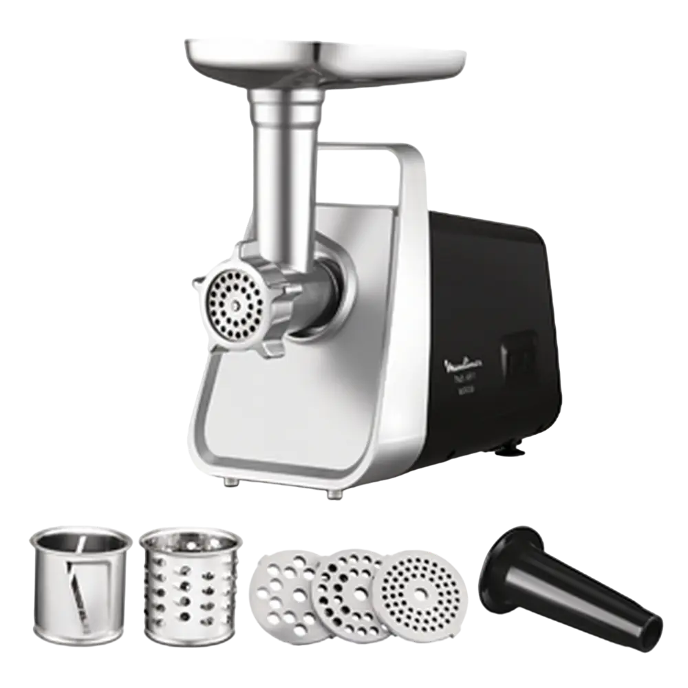 Мясорубка Moulinex ME307832, Нержавеющая сталь Черная [3]