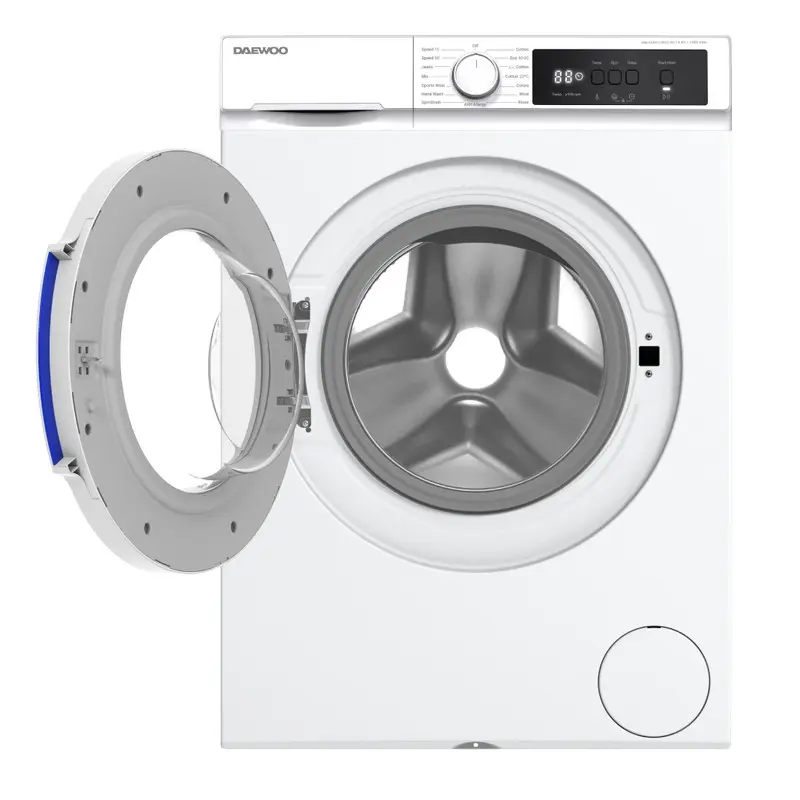 Стиральная машина Daewoo WM-FA8512W0D-RS, 8 кг, 1200 об/мин, Белая – Надежность и Эффективность в Каждом Цикле [2]