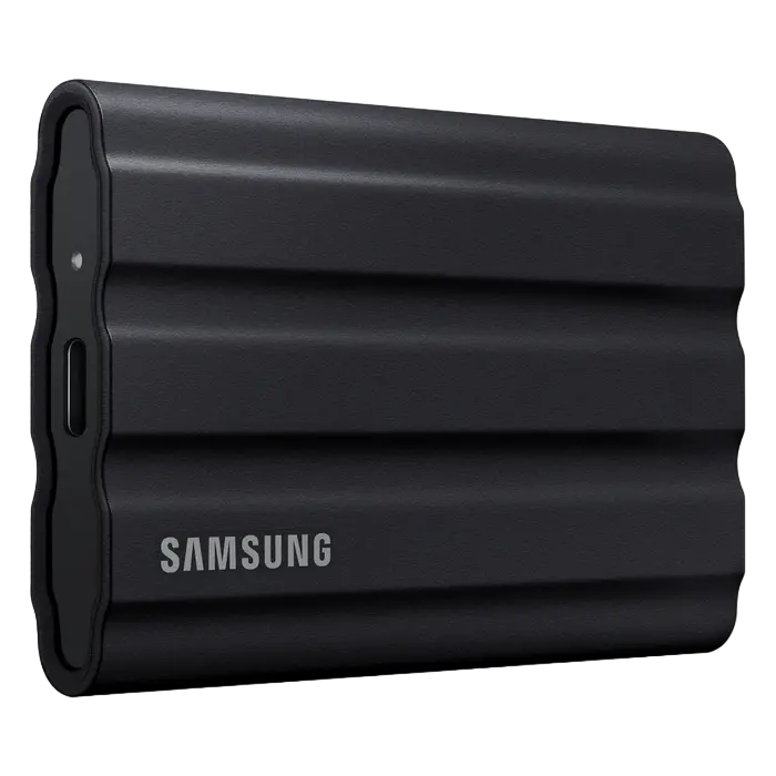 Внешний портативный SSD Samsung Portable SSD T7 Shield, 4 ТБ, Черный (MU-PE4T0S/WW) [1]