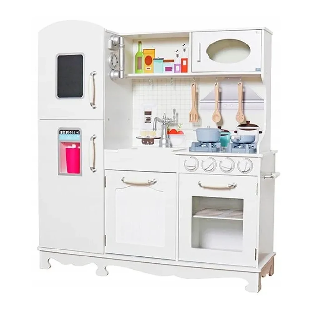 Деревянная кухня для девочек – с звуками и подсветкой [4]