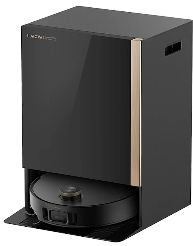 Aspirator robot Mova Mobius 60 Negru (205 min autonomie, uscat + umed) [2]