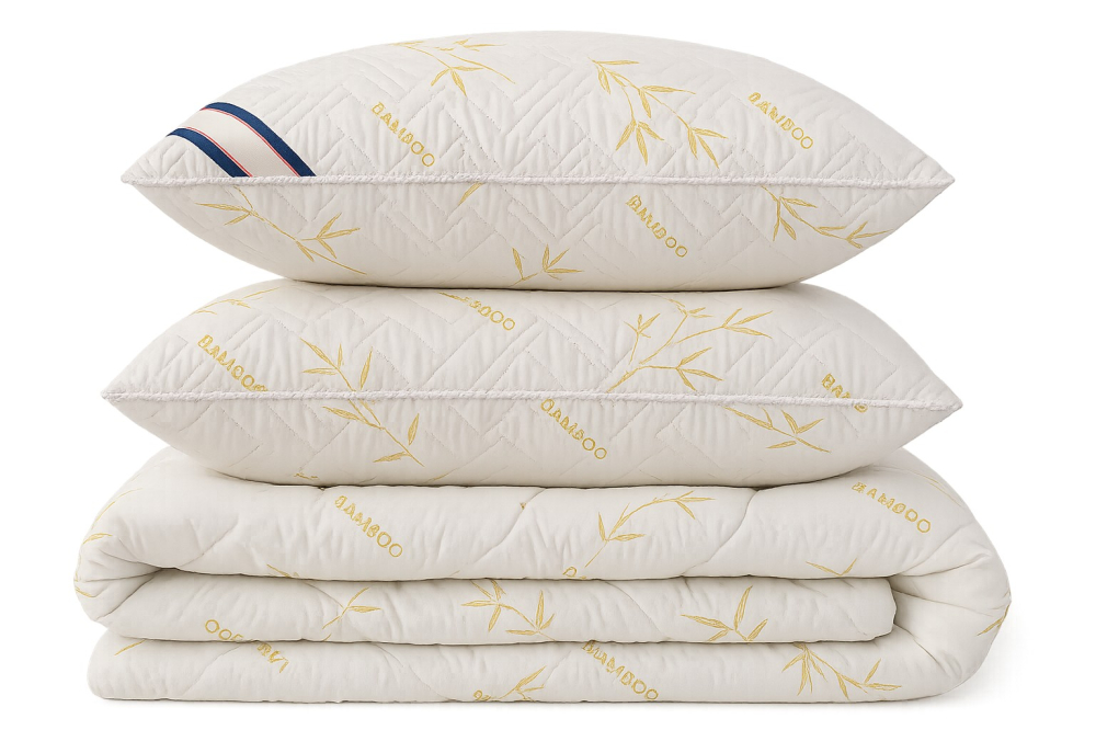 Set Plapuma + 2 perne Somnart Bamboo 200 x 220 cm [1]