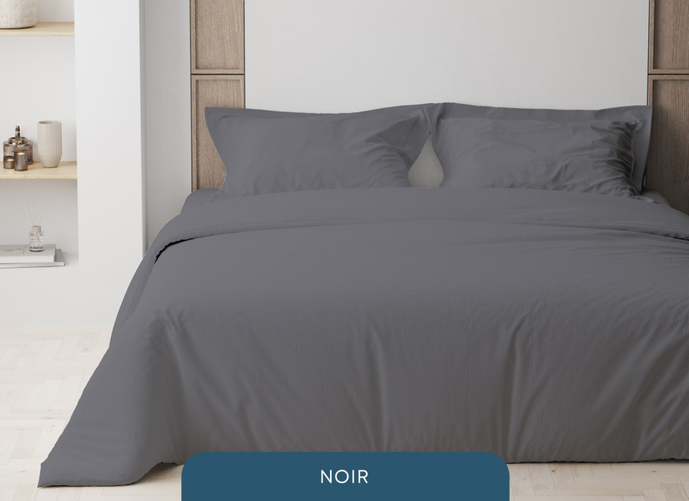Комплект постельного белья Relaxe Home Soft Dreams 200 x 220 см Noir [1]