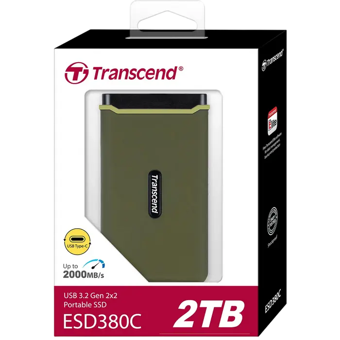 Внешний портативный SSD Transcend ESD380C, 2 ТБ, Зеленый (TS2TESD380C) [4]