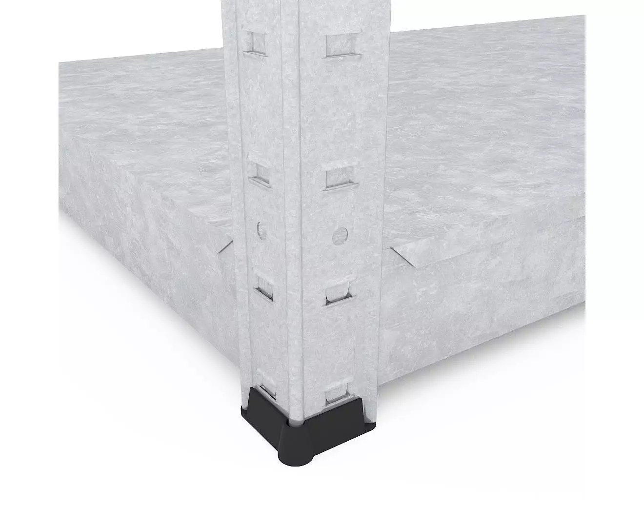 Raft metalic de depozitare Nex Budget 1600x800x400 mm – soluția ideală pentru organizare robustă [10]