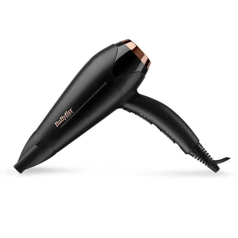 Uscător de păr BaByliss Turbo Shine D570DE, 2200 W, Negru [2]