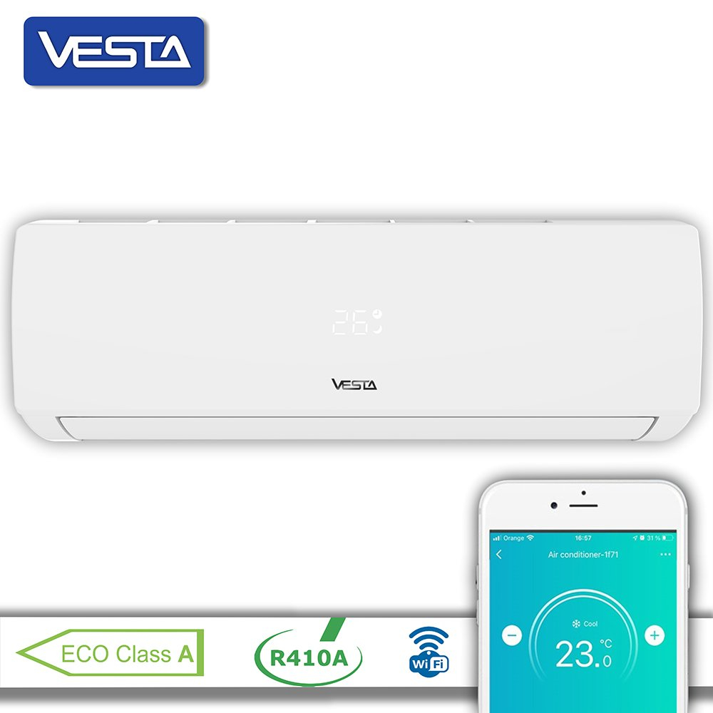 Кондиционер VESTA AC-9/ECO/WiFi – 9000 BTU, Инвертор, Wi-Fi, ECO/SLEEP/SUPER режимы [3]