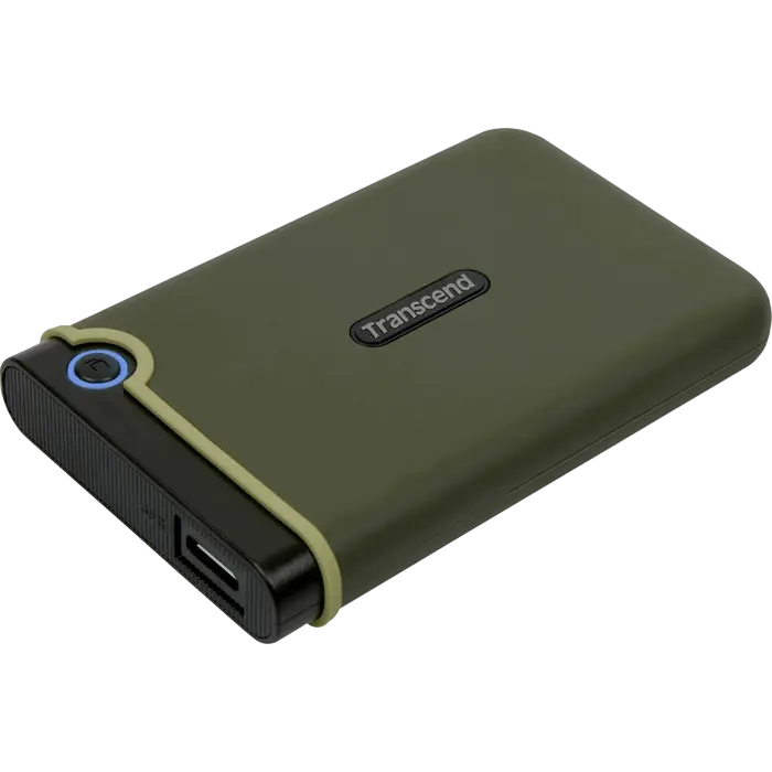 Внешний портативный HDD Transcend StoreJet 25M3G, 1 ТБ, Military Green (TS1TSJ25M3G) [2]