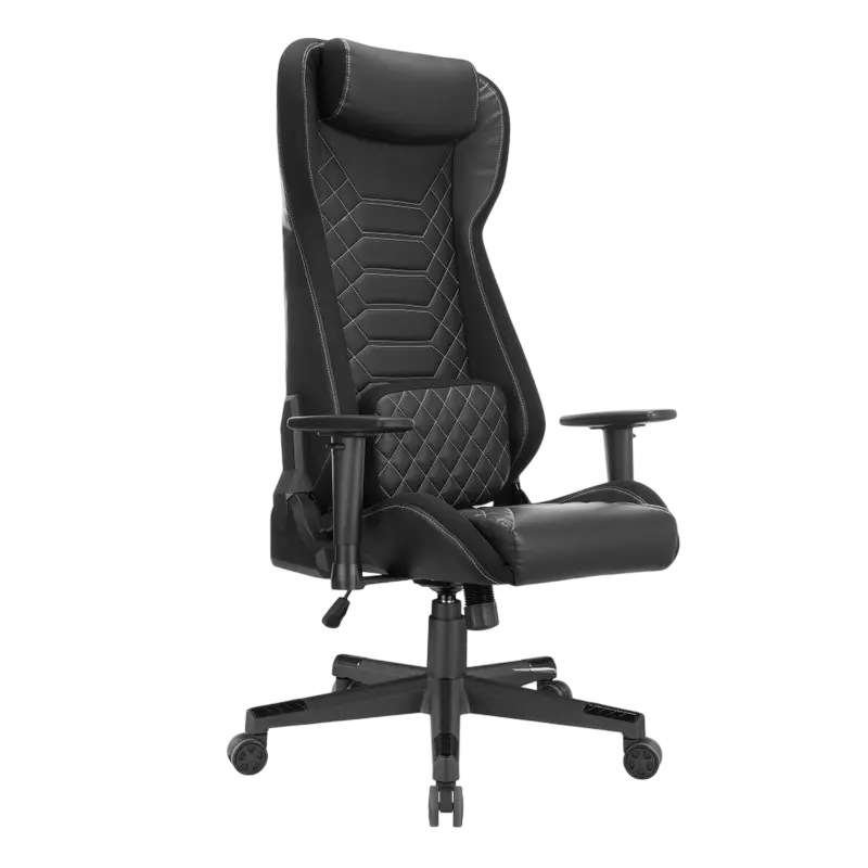 Scaun Gaming Lumi CH09-2, PU Piele, Negru [3]