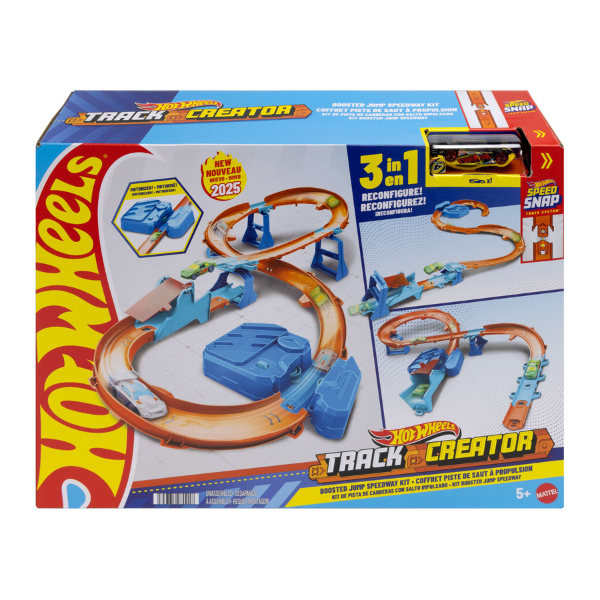 Игровой набор Hot Wheels «Быстрая трасса» – скорость, трюки и драйв! [7]