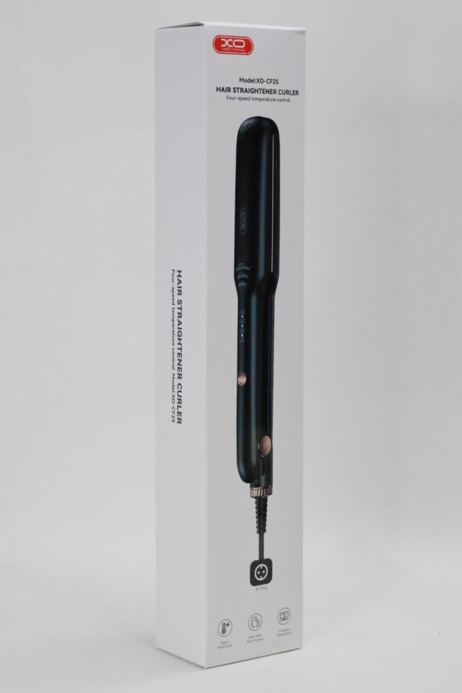 Placă de îndreptat părul CF25 Smart Hair Straightening Board, 45-65W, 4 trepte de temperatură, Negru [3]