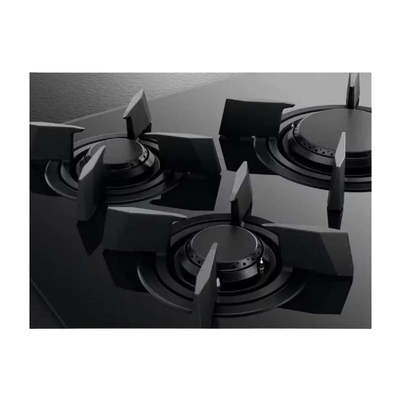 Газовая Варочная Панель AEG HKB75453NB, Черный (5 Конфорок, Wok, Hob2Hood) [3]