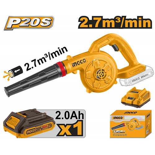 Аккумуляторная воздуходувка Ingco CABLI200281 [1]