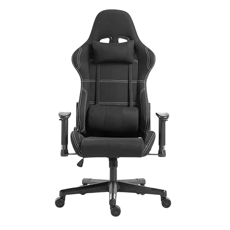 Scaun Gaming Lumi CH06-14, Textil, Negru [5]